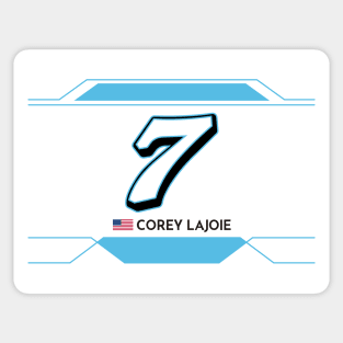 Corey LaJoie #7 2023 NASCAR Design Sticker